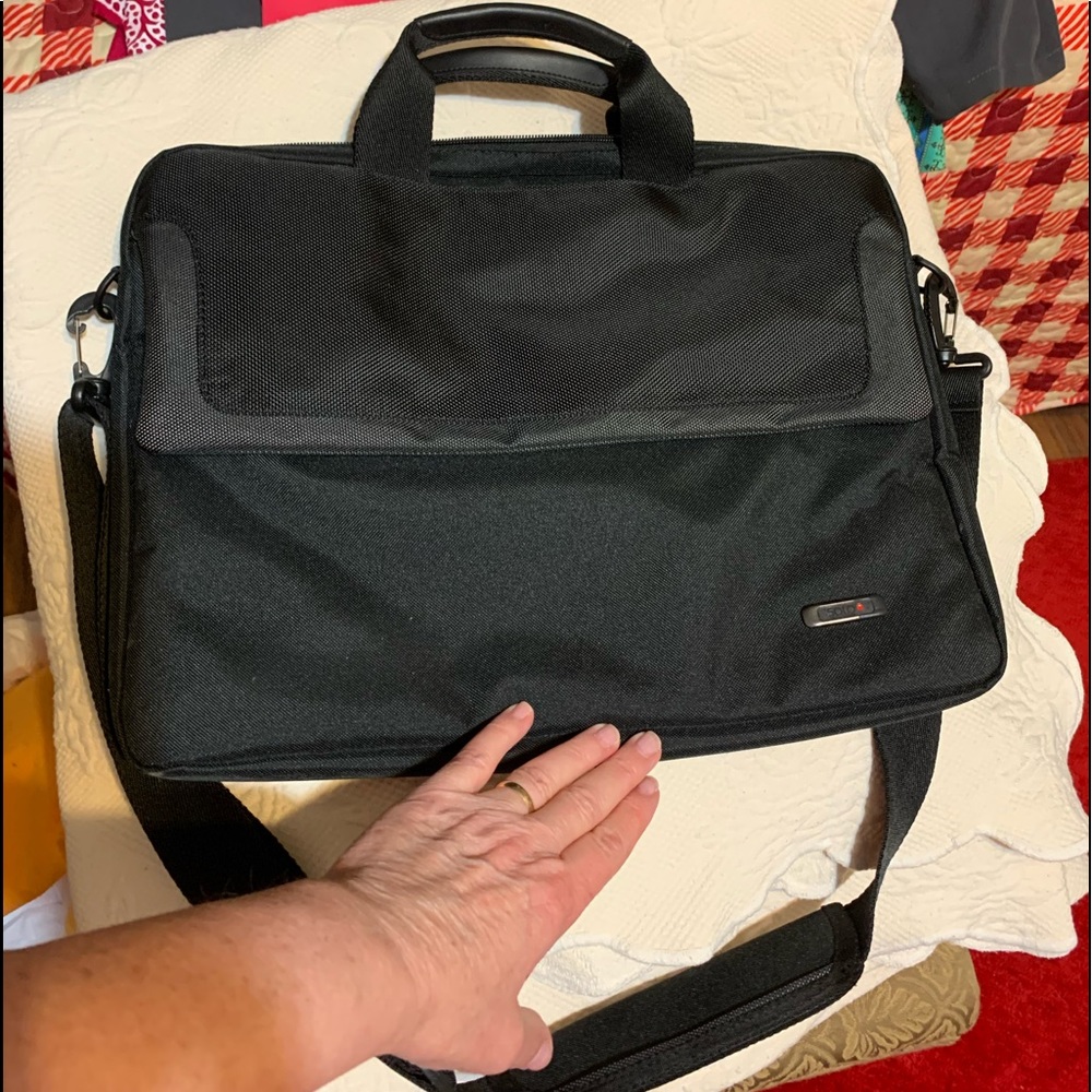 Laptop/work bag nylon black